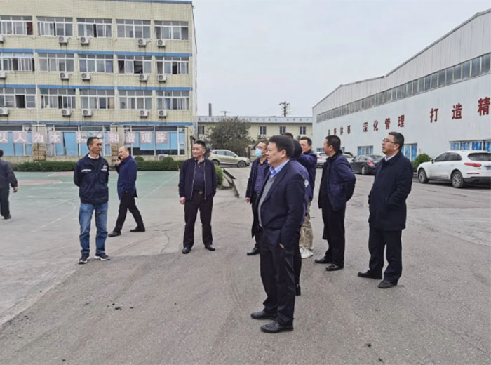 內江隆昌市農商銀行領導到公司參觀考察